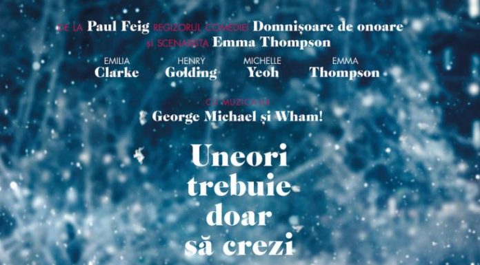 Last Christmas (2019) – O nouă poveste de Crăciun – Cinema Sergiu Nicolaescu – L,M – 16:00