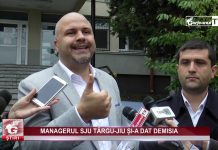 MANAGERUL SJU TÂRGU-JIU ȘI-A DAT DEMISIA