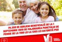 PSD s-a ținut de cuvânt, a majorat punctul de pensie, a majorat indemnizația de însoțitor și indemnizația socială!