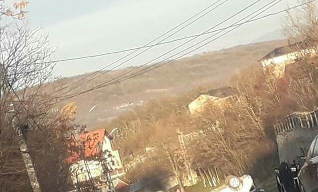 FOTO: Accident la Târgu-Cărbunești