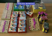 Mii de petarde confiscate de polițiști