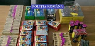Mii de petarde confiscate de polițiști