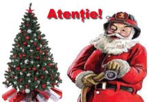 Sfaturi de la ISU Gorj: Cum trebuie să împodobim bradul pentru a evita un incendiu