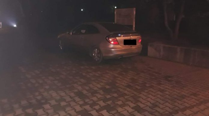 Și-a parcat mașina în mijlocul Parcului Central! A fost ,, premiat” cu amenda maximă