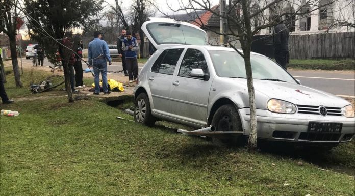 Accident mortal la Hurezani