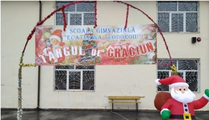 Târg de Crăciun la Școala Gimnazială ,,Ecaterina Teodoroiu”