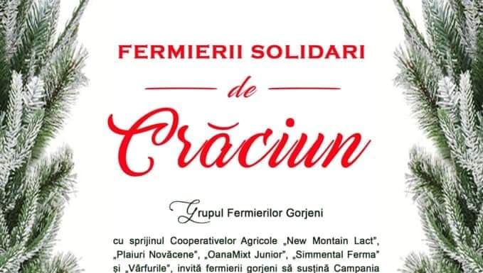 Fermierii gorjeni, solidari! Campanie de donare de alimente pentru familiile în dificultate din judeţ