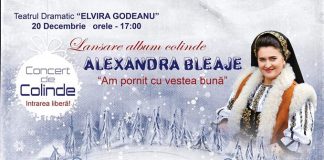 Concert de colinde, la Teatrul „Elvira Godeanu”