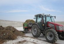 Groapă de gunoi de grajd, la Turburea