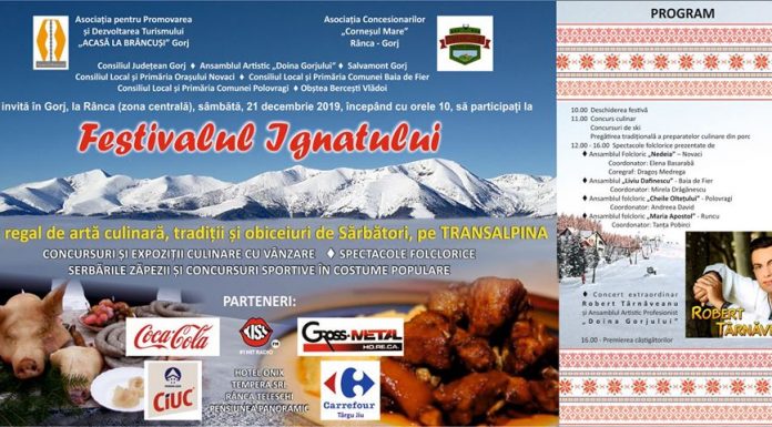 Concursuri culinare, la Rânca, de Festivalul Ignatului