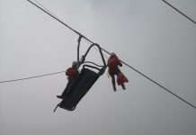 Acțiune de salvare din telescaunul de la Rânca