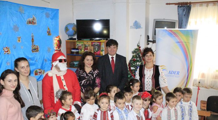 Voluntarii și membrii ADER, ajutoarele lui Moș Crăciun