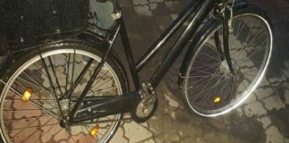 Hoț surprins de polițiști pe bicicletă