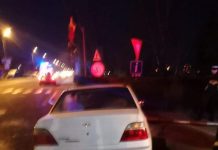 Accident cu patru răniți, în apropierea Coloanei Infinitului