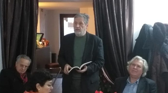 Eveniment – La cafeneaua literară de la „Gorjeanul” s-au lansat două cărţi de poezie de Aurel Ştefanachi şi Ion Popescu-Brădiceni