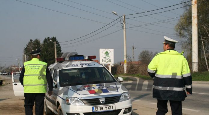Razie în Gorj! Peste 80 de permise, reținute în weekend