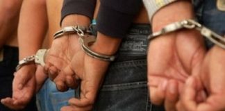 Trei tineri, reținuți pentru tulburarea ordinii şi liniştii publice şi distrugere