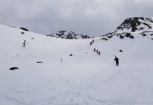 Salvați de pe munte