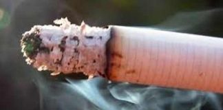 Incendiu provocat de o țigară nestinsă