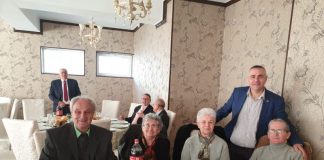 Vicele Morega, naș la 10 cupluri cu vechime din Motru