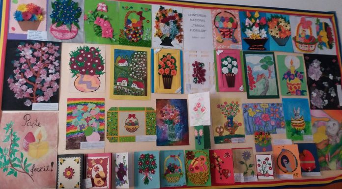 Târgu-Jiu: Târgul Floriilor, la Școala „Sf. Nicolae”