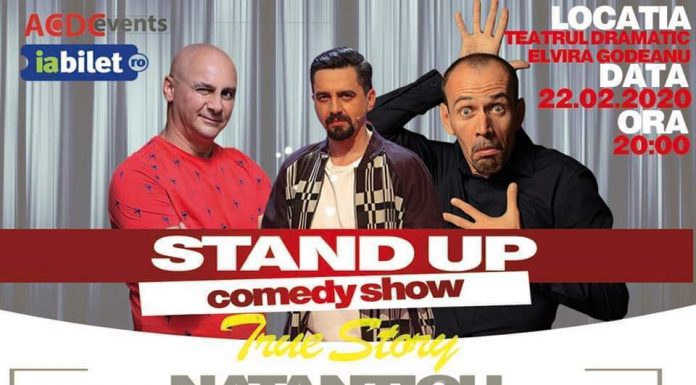Mâine, spectacol de stand-up comedy, la Târgu Jiu