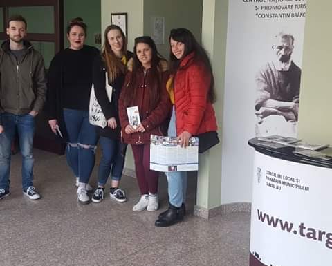 FOTO: Turiști din 6 țări, în vizită la Târgu Jiu