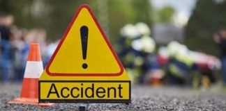Accident cu trei mașini