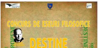 Concursul de eseuri ,,DESTINE CULTURALE EUROPENE” (Patron spiritual – GEORGE USCĂTESCU, filosof, eseist și poet)