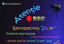 Scurtmetraje destinate adolescenților, proiectate la Teatrul ,,Elvira Godeanu”