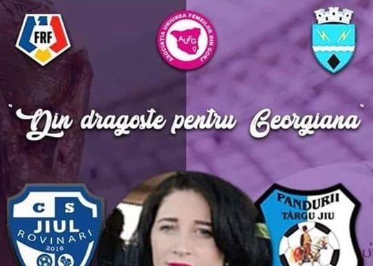 Meci caritabil pentru Georgiana