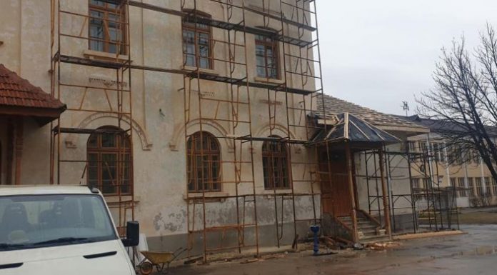 Continuă reabilitarea de 8 milioane de lei a CNSH Târgu-Jiu