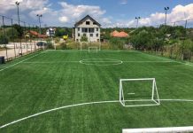 Cel mai performant teren de fotbal sintetic se află la Drăgoieni! Este modernizat integral cu fonduri europene