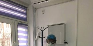 Medicii din cadrul secțiilor Spitalului Județean Gorj lucrează numai cu mască, ochelari și mănuși