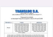 De azi, program modificat al mijloacelor de transport in comun ale Transloc