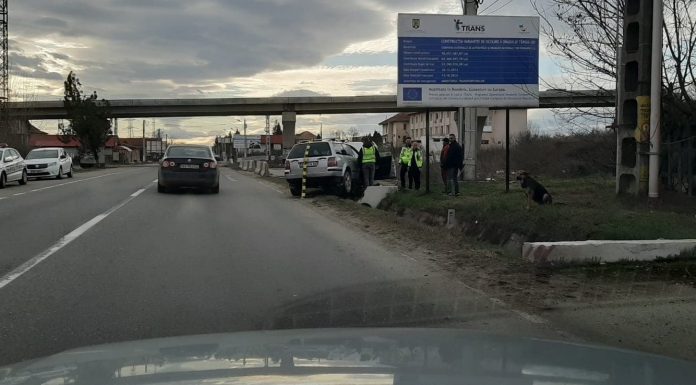 Accident la Drăgoieni