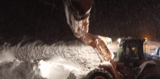 Avalanșă pe Godeanu, drumarii sunt în alertă!