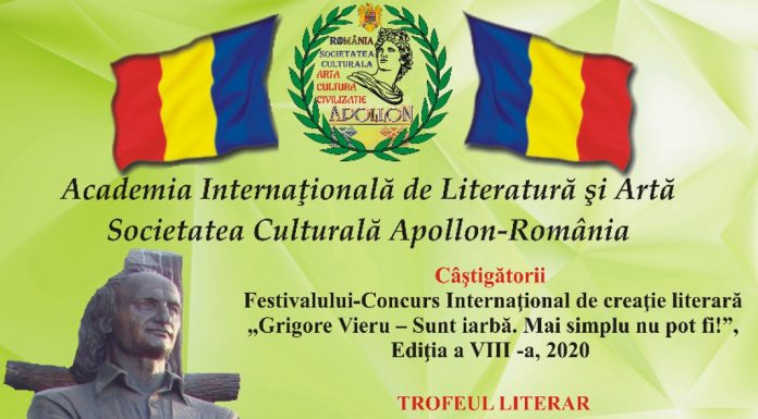 Any Drăgoianu, câștigătoarea Trofeului literar „Grigore Vieru”, ediția 2020