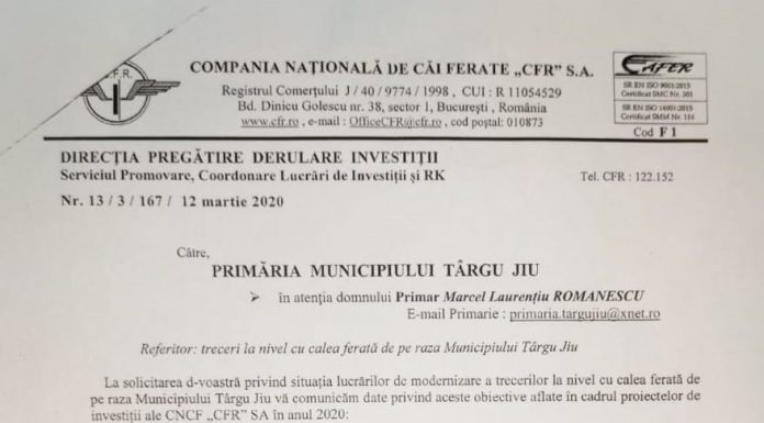 Reabilitări pentru trei treceri la nivel cu calea ferată