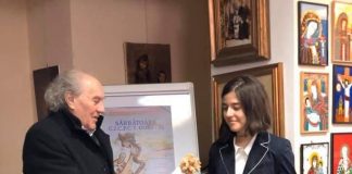 Debut expozițional pentru o talentată elevă a Liceului Tehnologic Bîlteni