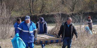 Râul Șușița, curățat de gunoaie