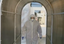 Tunele pentru decontaminare, donate către Ambulanță, ISU și spitale! Chiar de Ziua Mondială a Sănătății