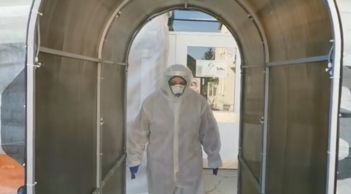 Tunele pentru decontaminare, donate către Ambulanță, ISU și spitale! Chiar de Ziua Mondială a Sănătății