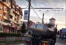 O nouă acțiune de dezinfecție, la Târgu-Jiu