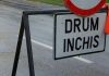 Drum închis pentru lucrări de asfaltare