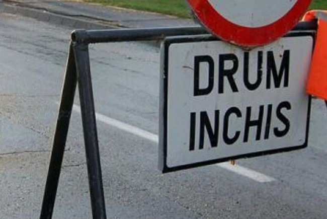 Circulație rutieră închisă temporar pe DJ 674, între Vlăduleni și Fărcășești