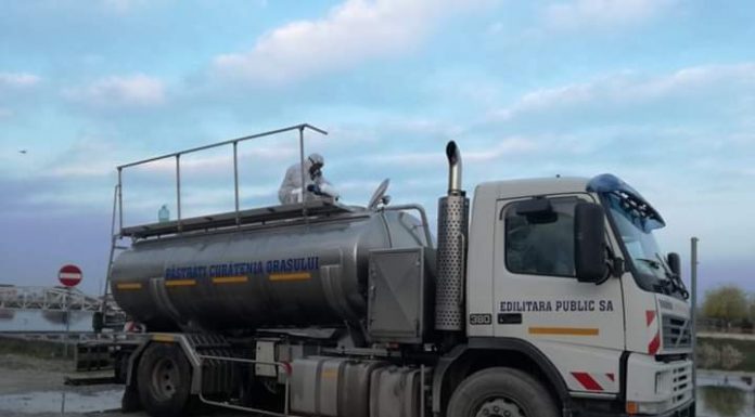 Se reia acțiunea de dezinfecție, la Târgu Jiu