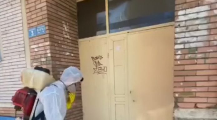 Primăria Rovinari va relua dezinfectarea scărilor de bloc