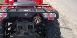 Prins în timp ce conducea, fără permis, un ATV neînmatriculat