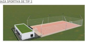 Teren de sport nou, la Motru